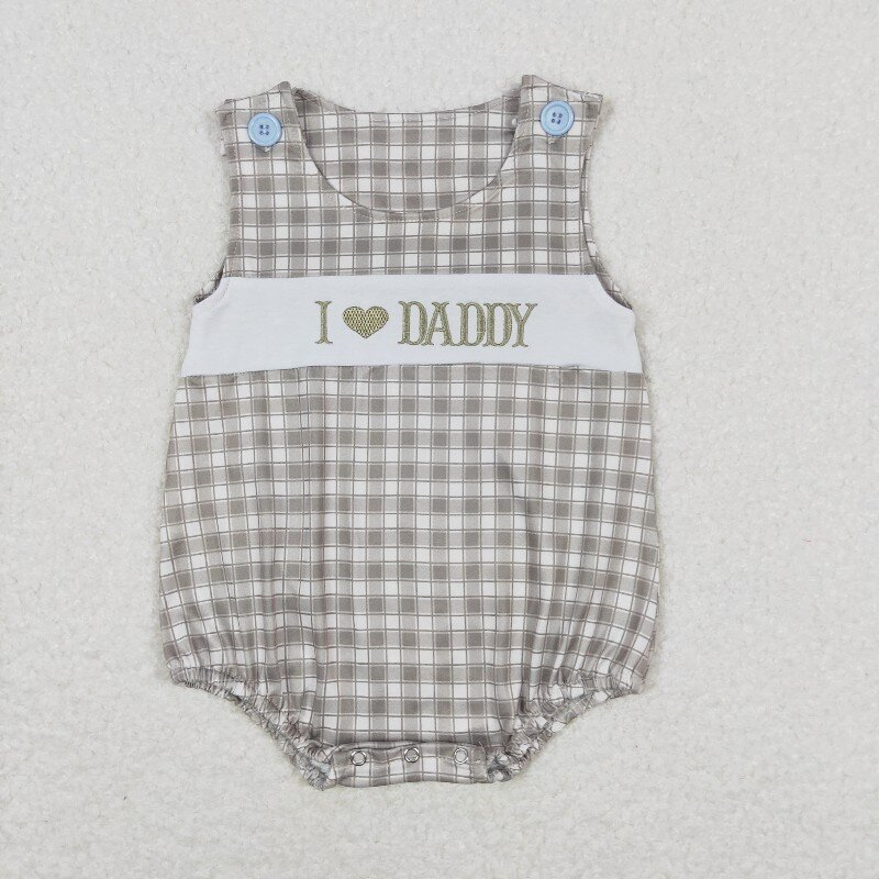 embroidery i love daddy RTS sibling clothes
