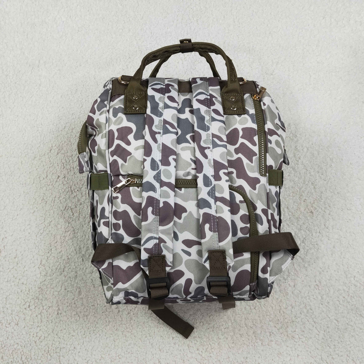 BA0403 Camo Dog Diaper Bag