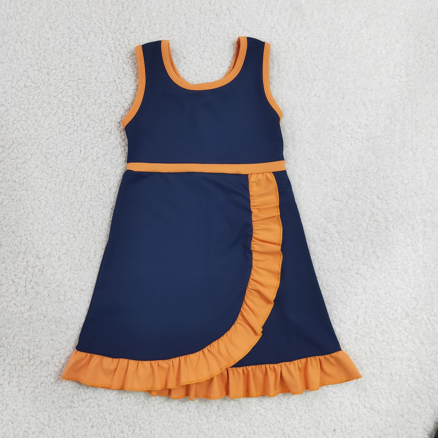 GSD4131 Yoga Navy Blue Skorts Girls Dress