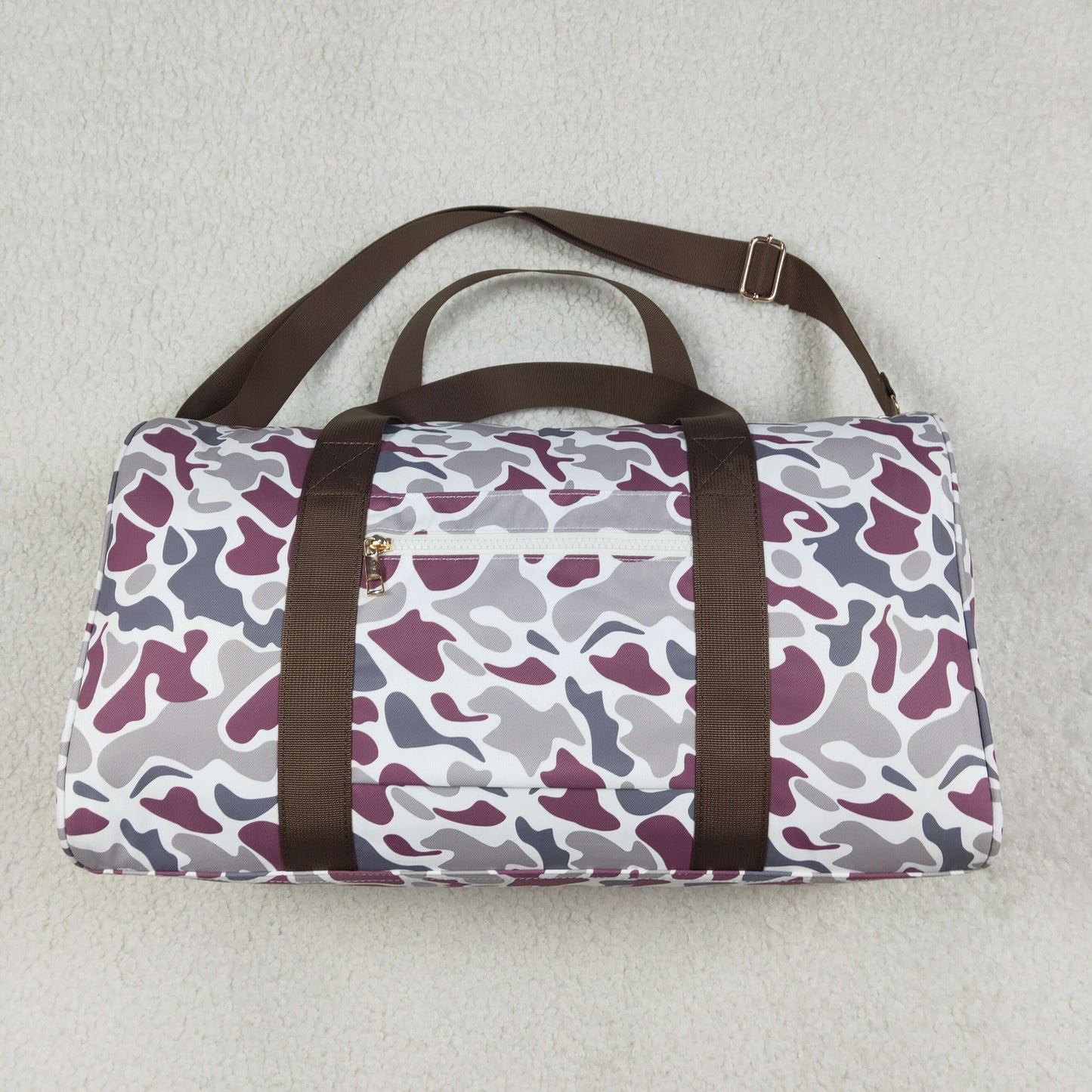 BA0034 Camo Print Weekender Bag
