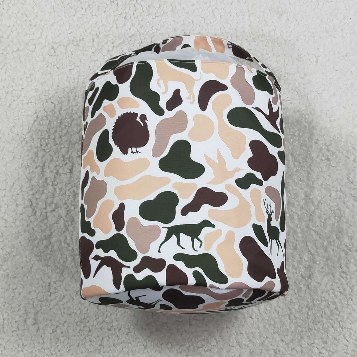 BA0466 Easter Carrot Egg Rabbit Basket Bag