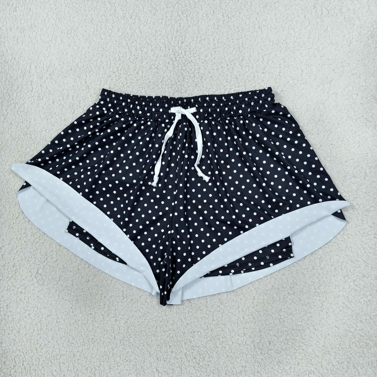 Yoga SS0975 Black Dot Adult Women Shorts