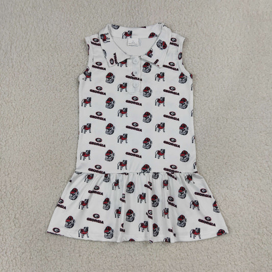 GSD3865 GEORGIA Sleeveless Girls Dress