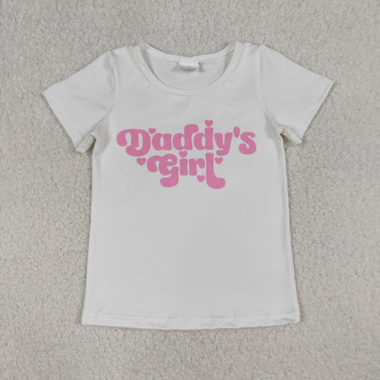 GT1566 Daddy's Girl Short Sleeve Girls Top