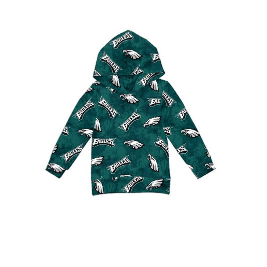 custom S 8.21 Green boys hoodie
