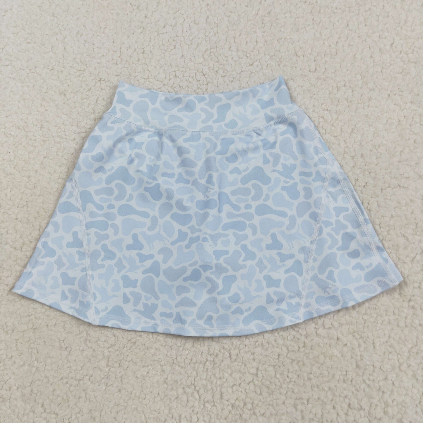 GLK0129 yoga hunting camo girls skirt skorts