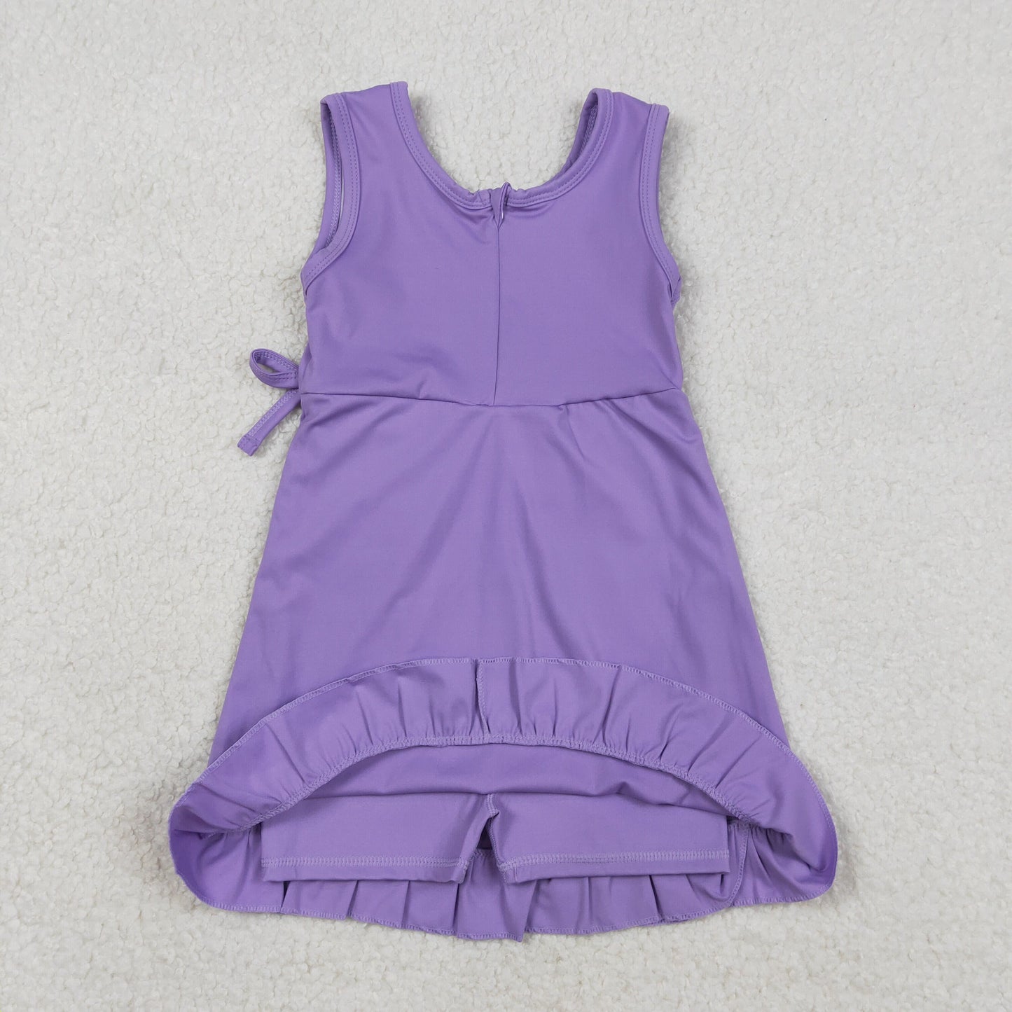 GSD3036 Yoga Purple Sleeveless Girls Dress