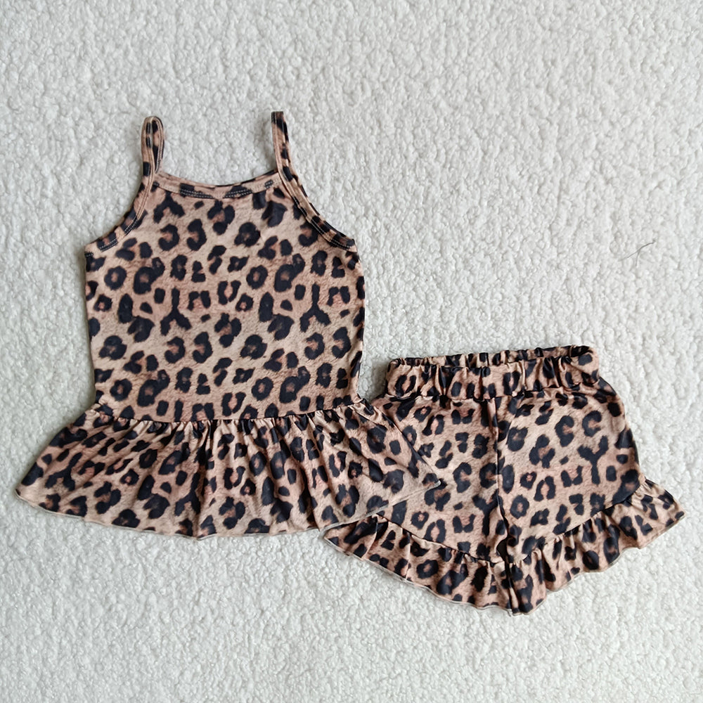 Leopard Print Fashion Girls Outfits