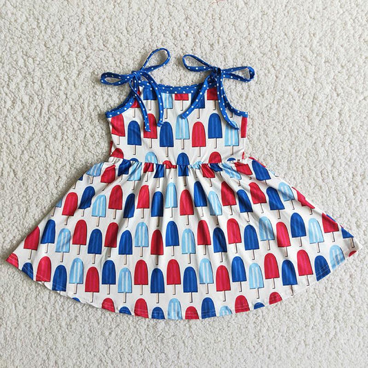 A16-15 4th Of July Ice Girls Dress