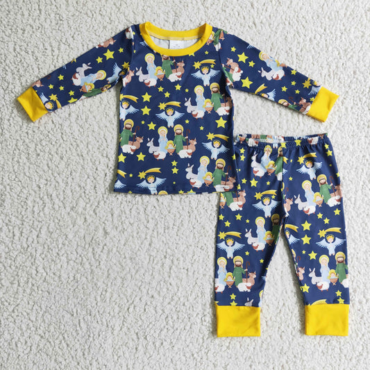 BLP0114 Christmas Angel Boys Pajamas