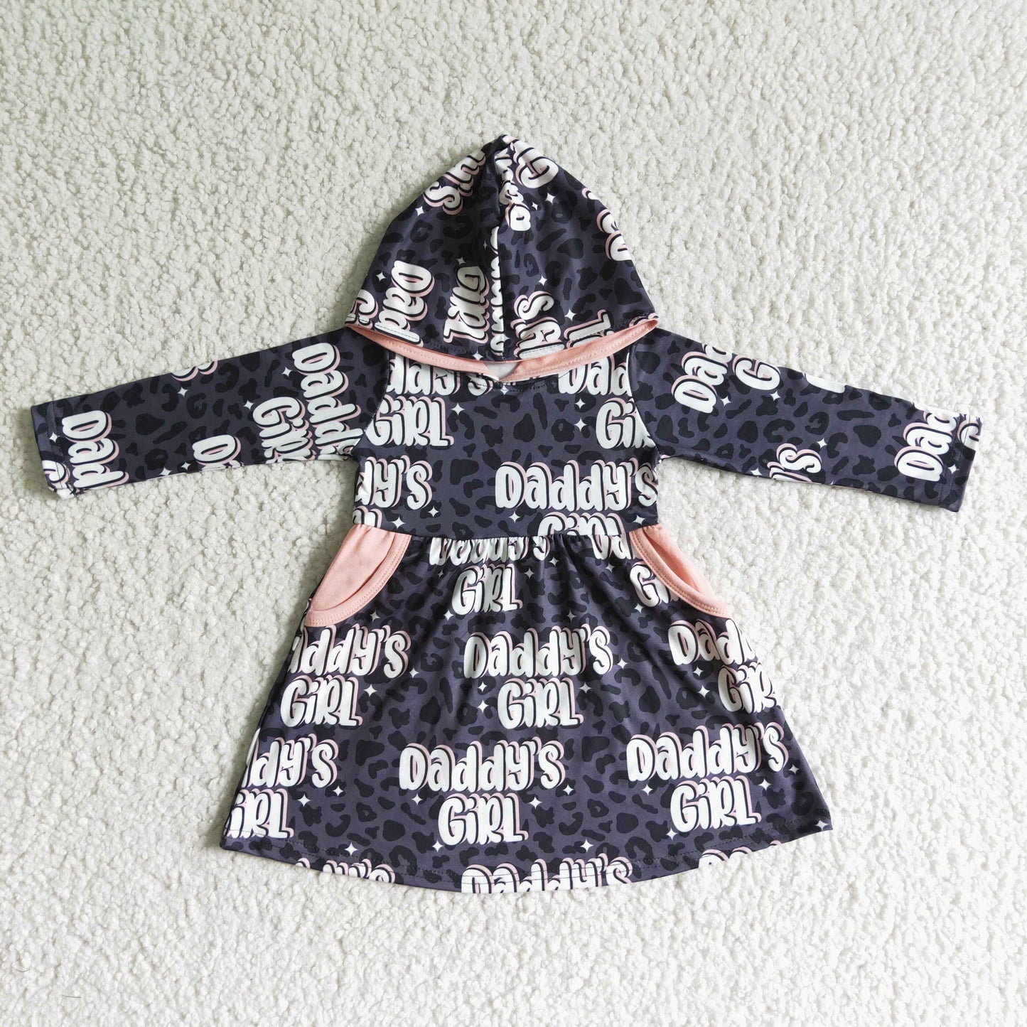 GLD0002 Daddy's Girl Hoodie Dress