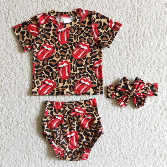 GBO0016 Leopard Print Cool Bummies Set