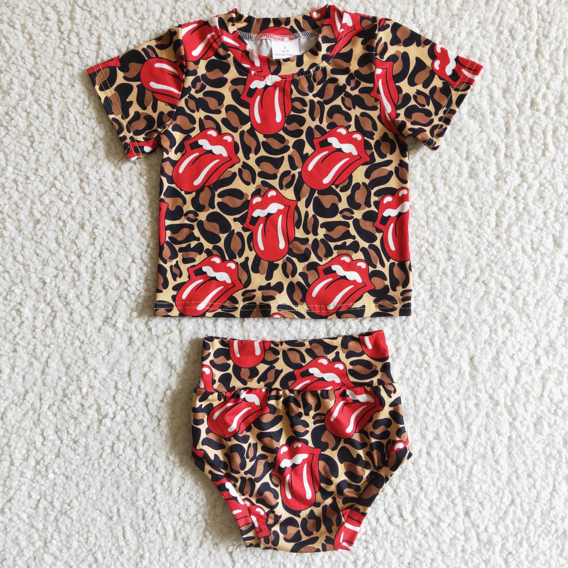 GBO0016 Leopard Print Cool Bummies Set