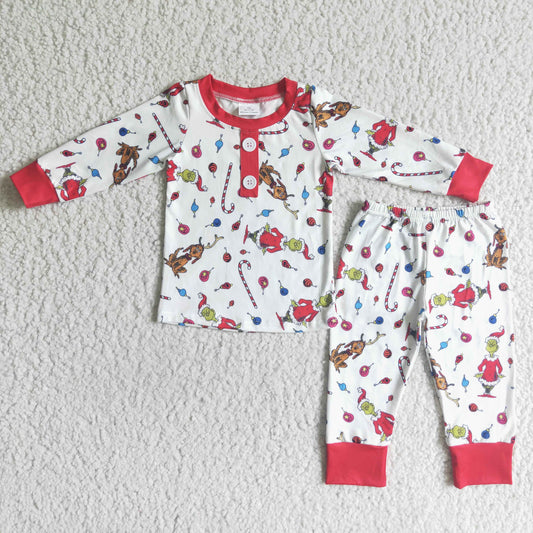 BLP0028 Christmas Boys Casual Pajamas