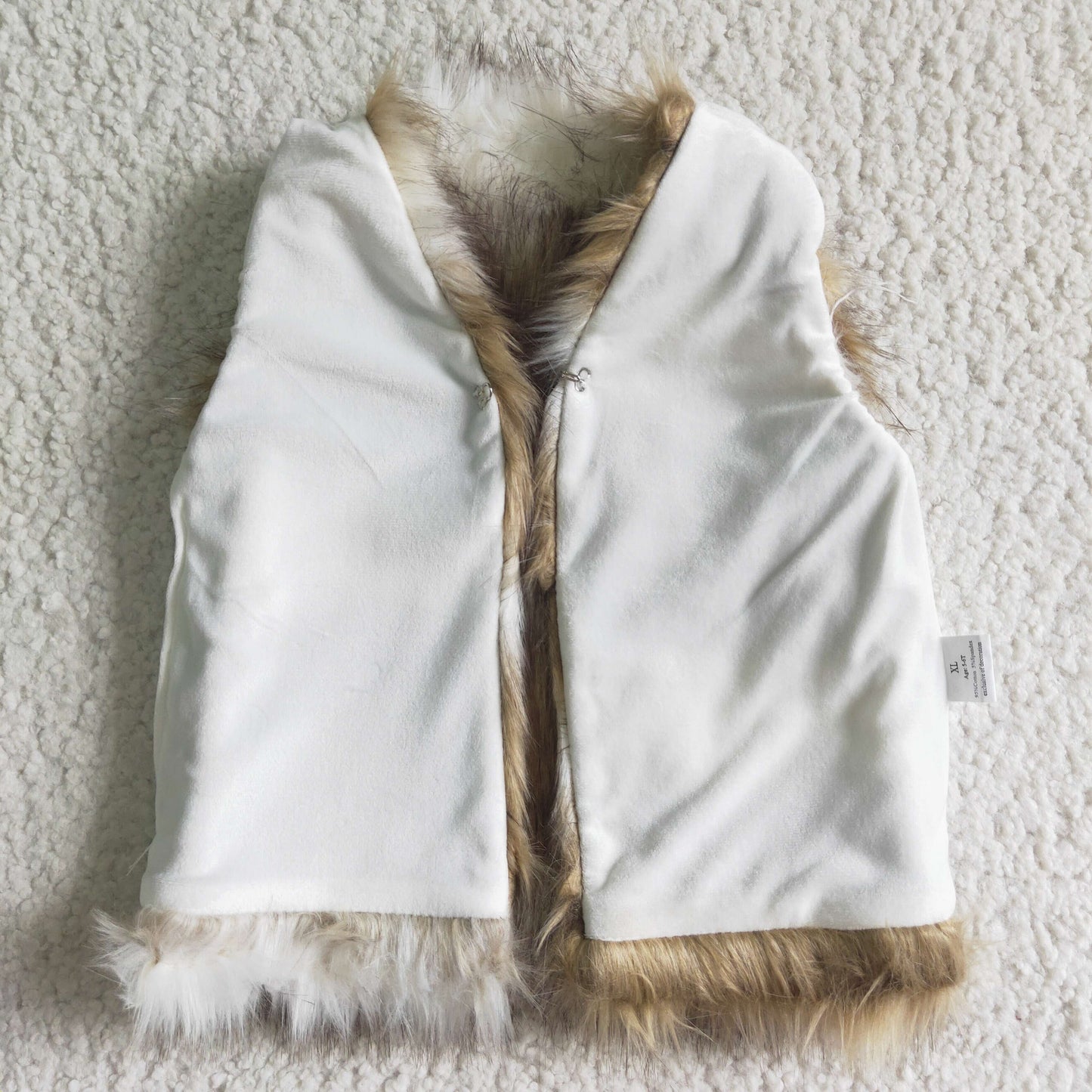 VE0001 Baby Girls Winter Vest