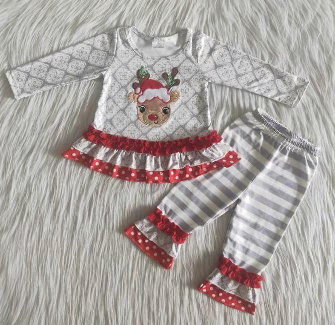 Christmas Deer Embroidery Set