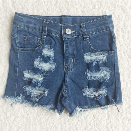 Summer Hot Sale Baby Girls Fashion Short Denim Jeans