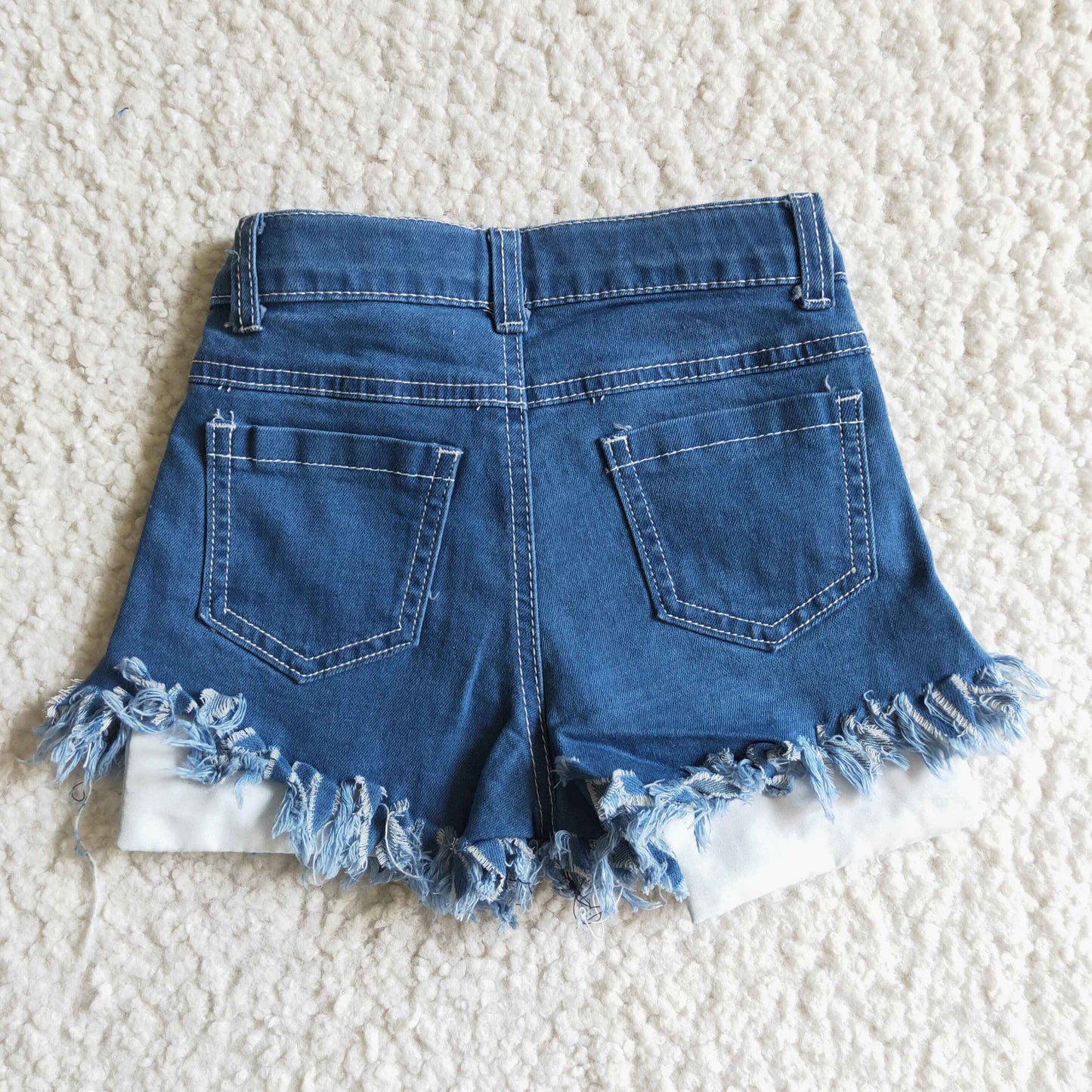 NC0003 4th Of July Denim  Shorts Jeans