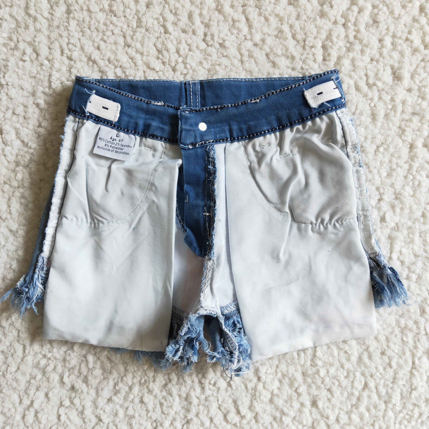 NC0003 4th Of July Denim  Shorts Jeans