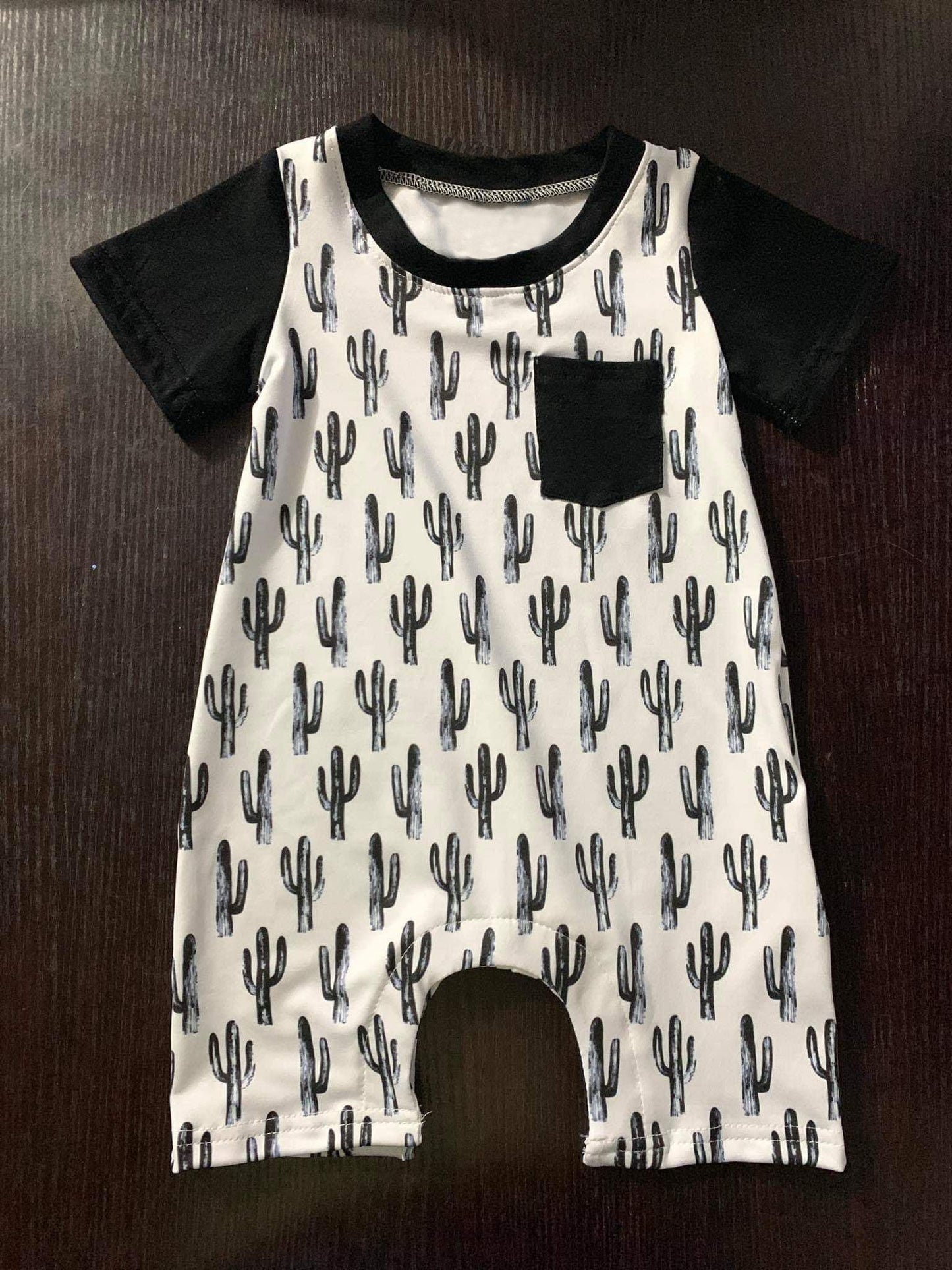 SR0017 Boys Cactus Romper