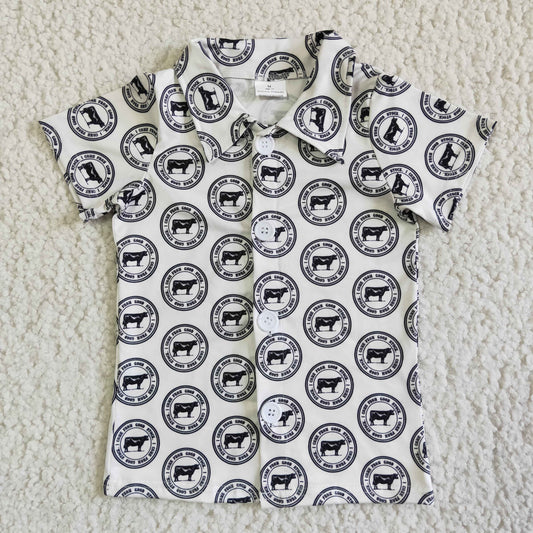 BT0016 Cow Boys Shirts