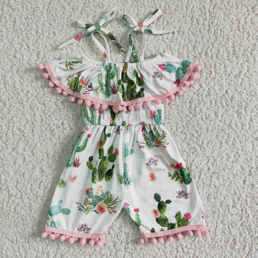 SR0039 Cactus Baby Girls Jumpsuits