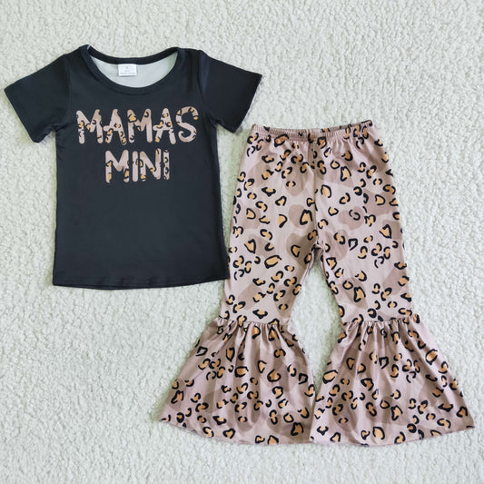 GSPO0038 Mama's Mini Leopard Print Girls Set
