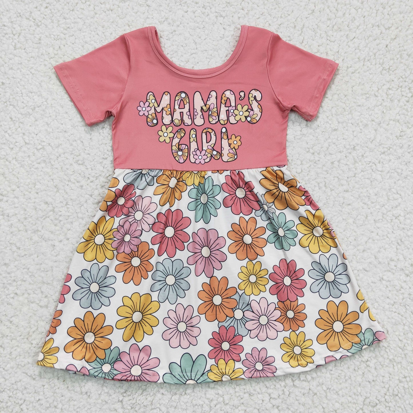 GSD0183 Mama's Girl Flower Baby Girls Dress