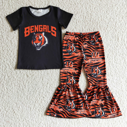 GSPO0187 Tiger Football Team Girls Outfits