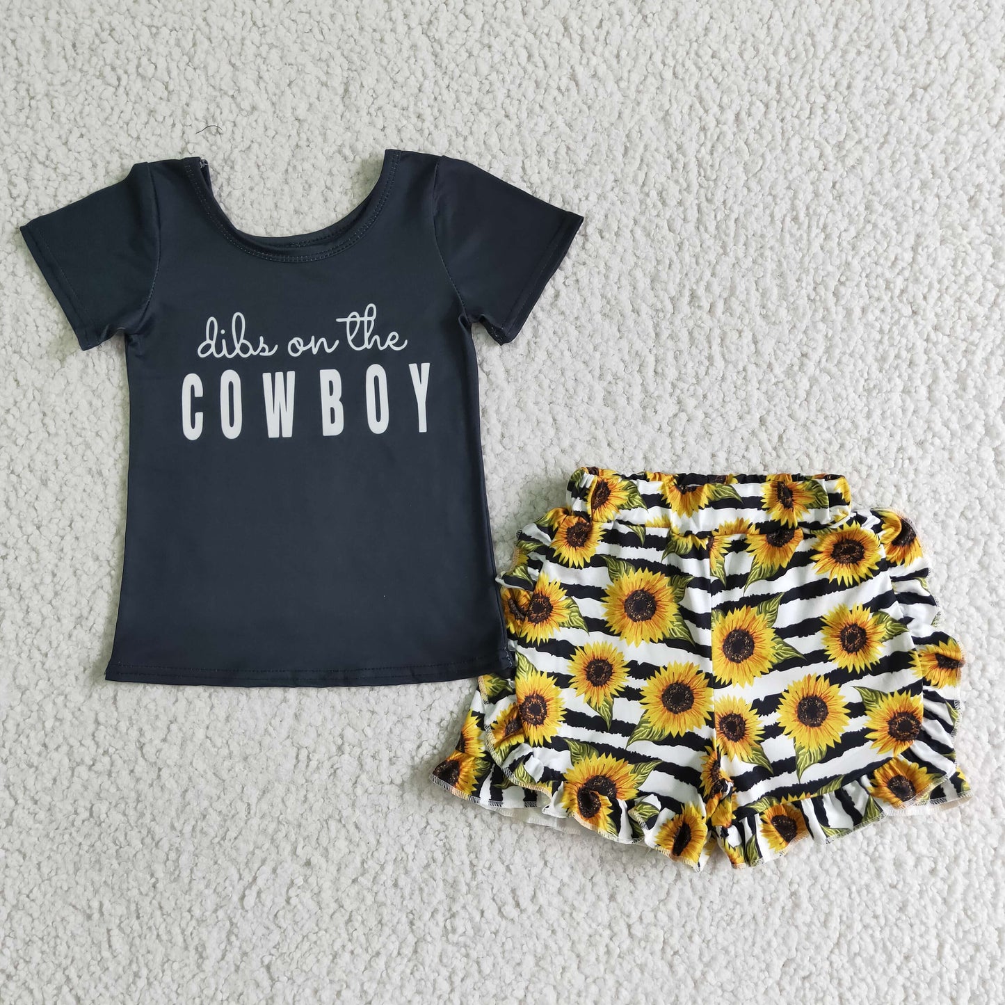 B17-23 $2.99 Cowboy Sunflower Summer Set