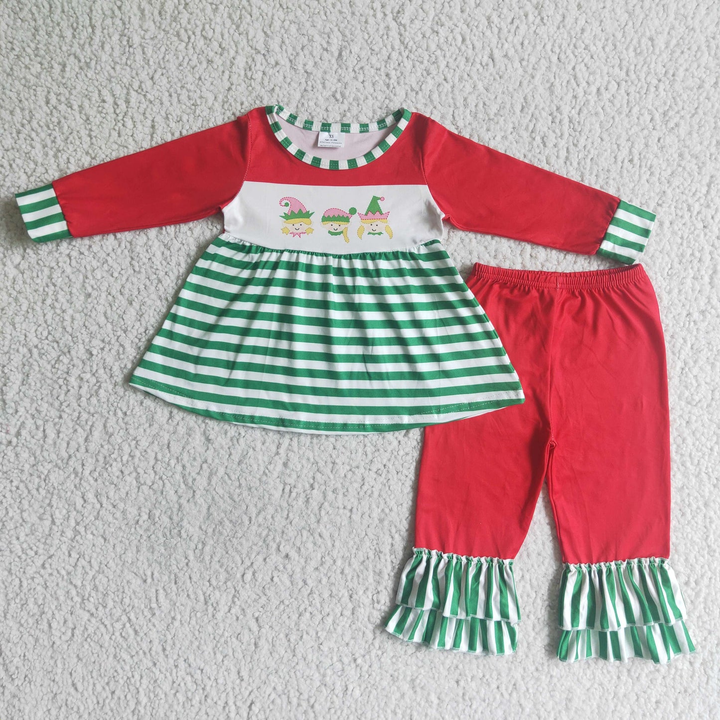 GLP0057 Christmas Baby Girls Outfits