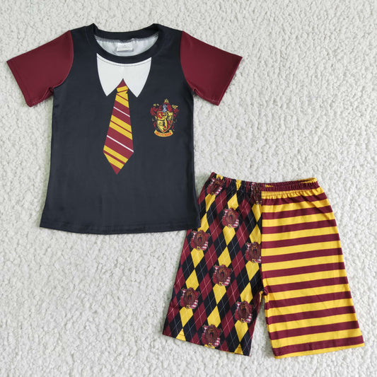 BSSO0083 Cartoon Boys Summer Outfits