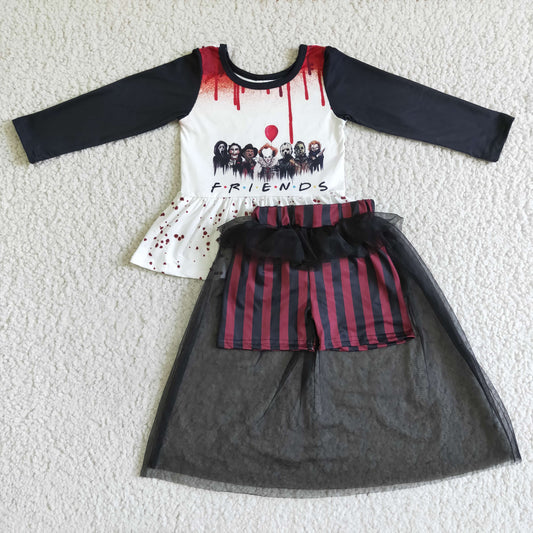 GLD0041 Halloween Girls Tutu Outfits