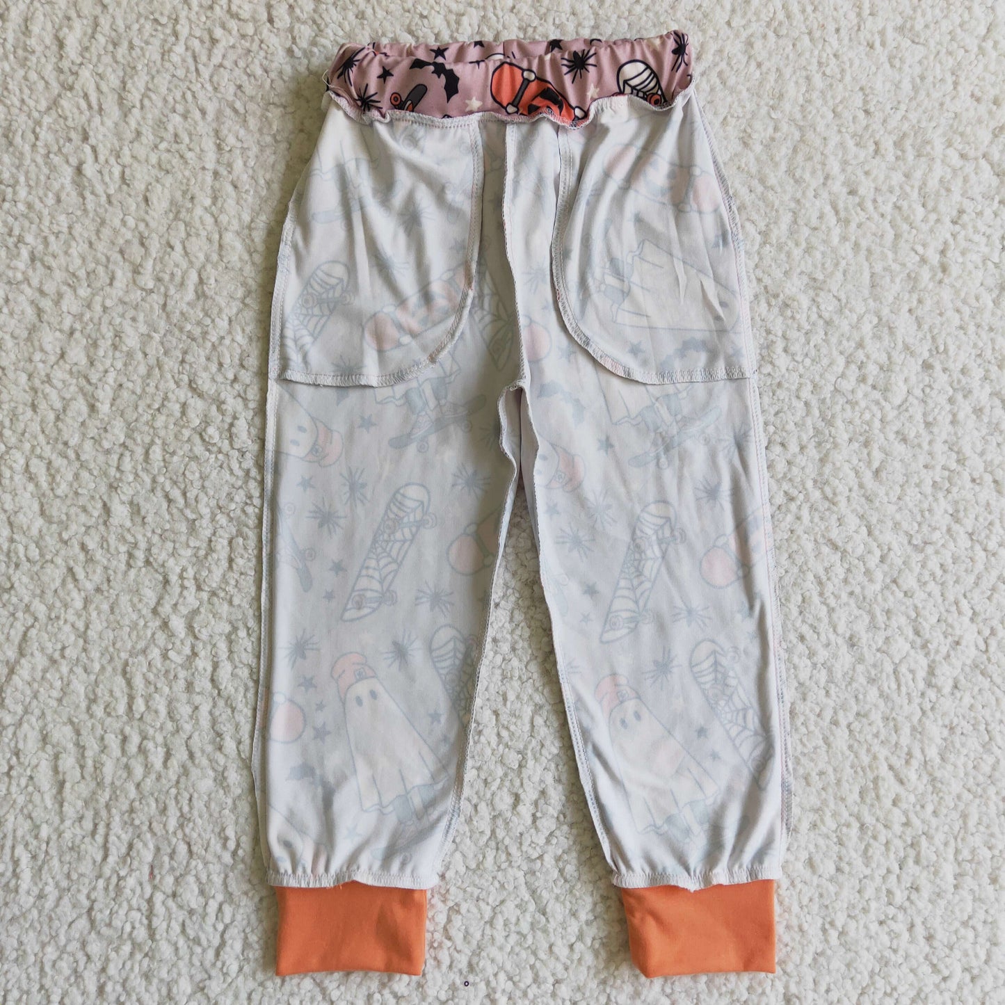 P0024 Halloween Ghost Boys Pants