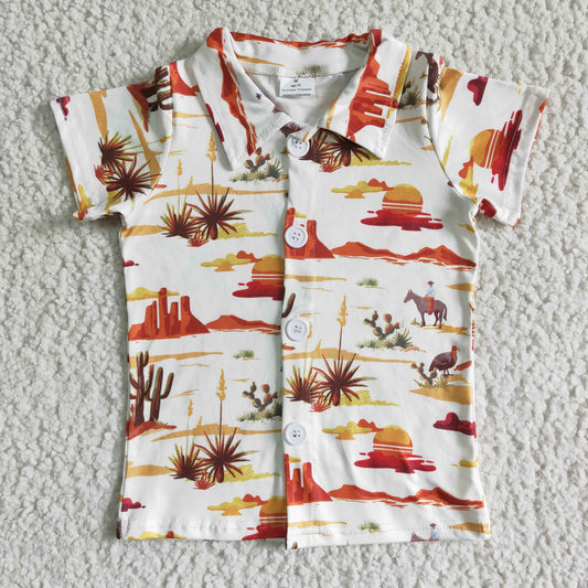 BT0015 Western Desert Boys Shirts