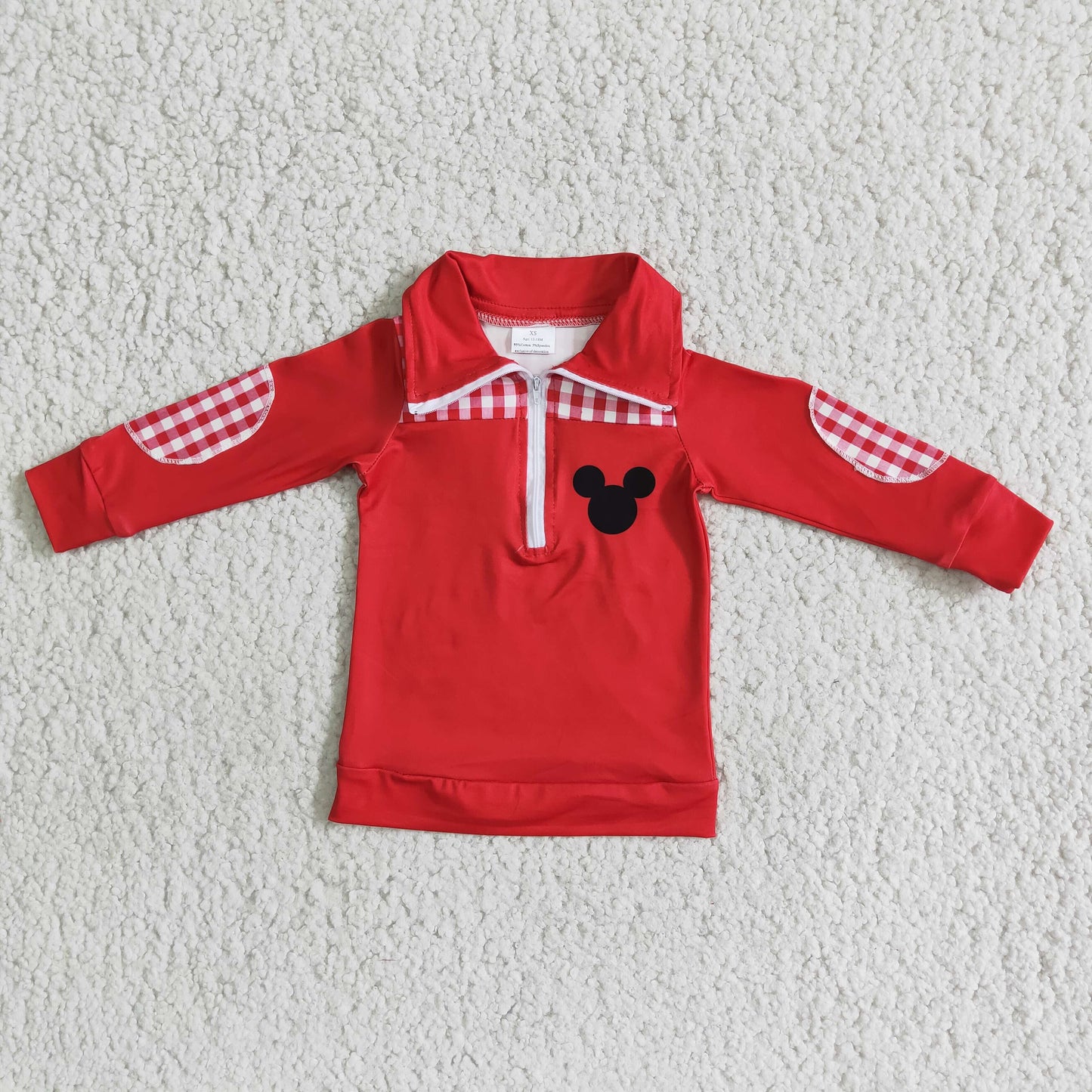 Cartoon Red Cute Boys Jacket