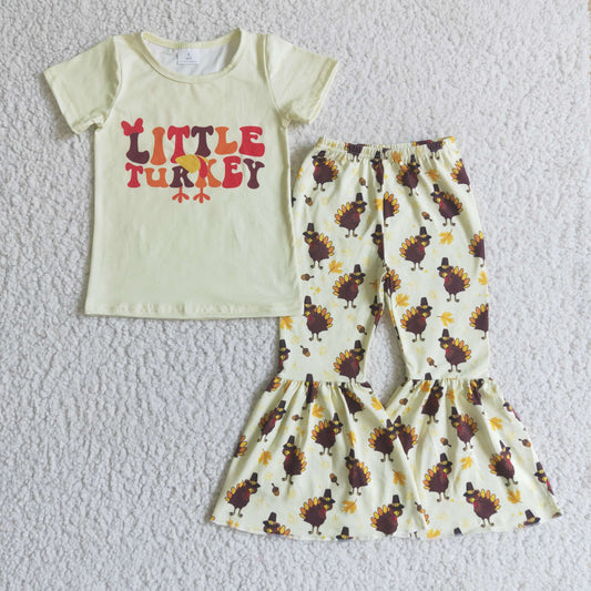 GSPO0174 Little Turkey Girls Fall Outfits