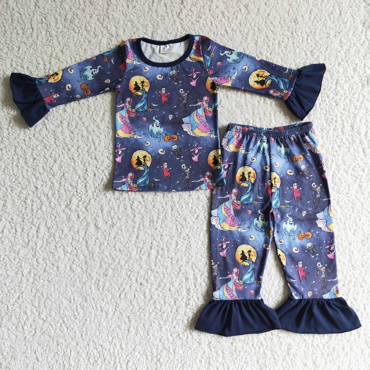 GLP0073 Halloween Cartoon Girls Pajamas