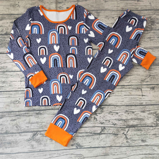 GLP0233 Rainbow Adult Mommy Pajamas