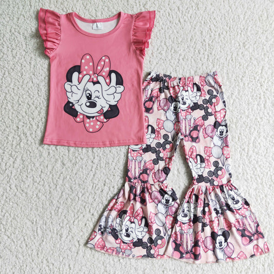 GSPO0092 Cartoon Baby Girls Outfits