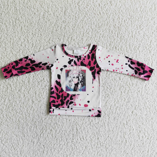 GT0010 Long Sleeve Fashion Baby Girls T-shirts