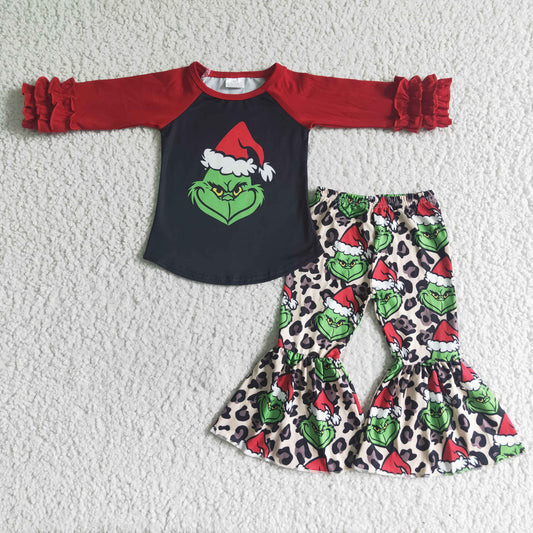 GLP0010 Christmas Cartoon Green Outfits