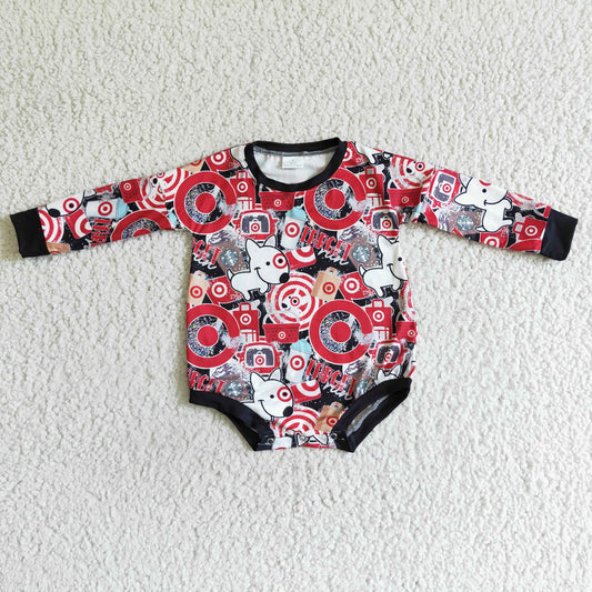 Halloween Long Sleeve Cartoon Ta Girls Bummies Romper