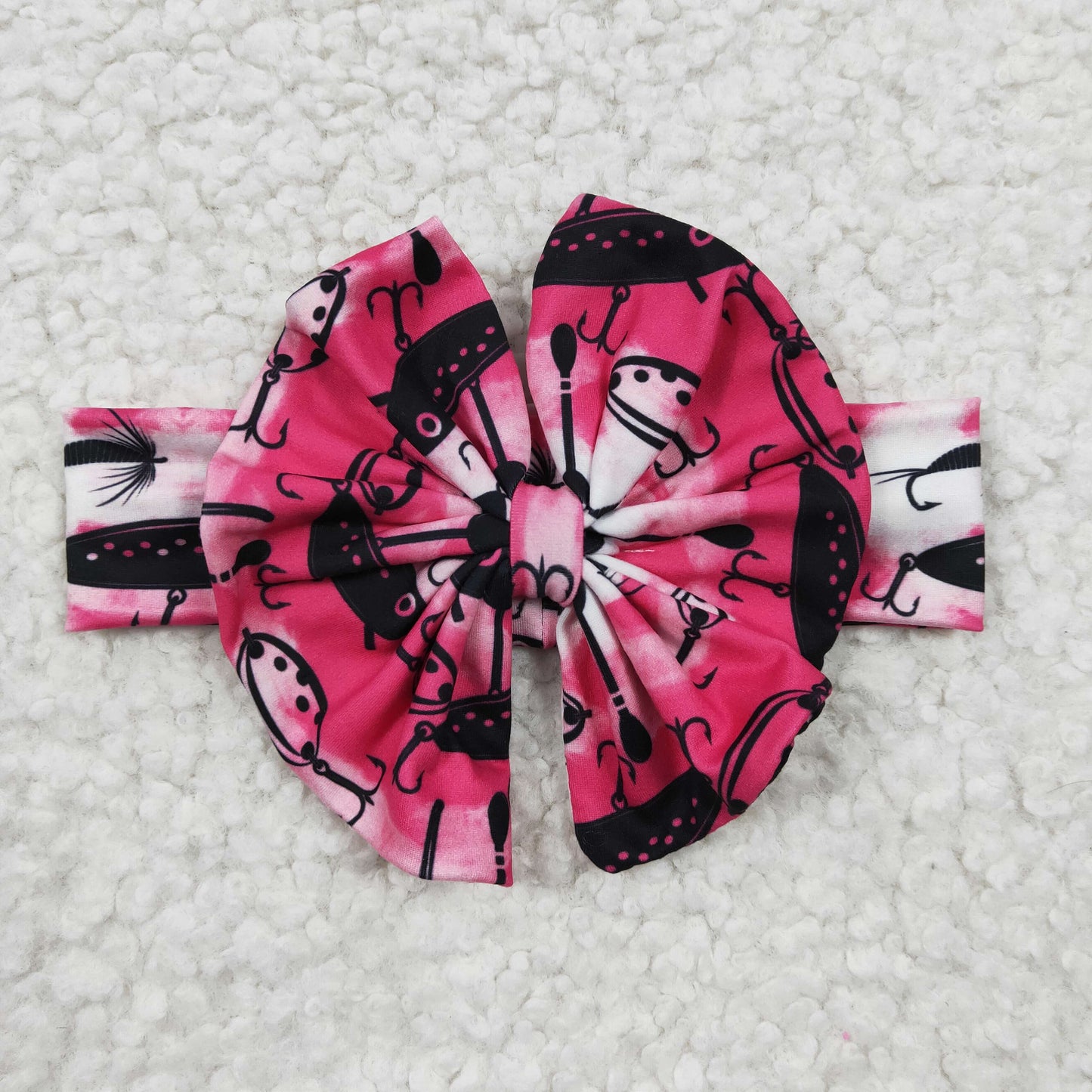 GBO0072 Black Short Sleeve Bows & Bobbers Bummies Romper