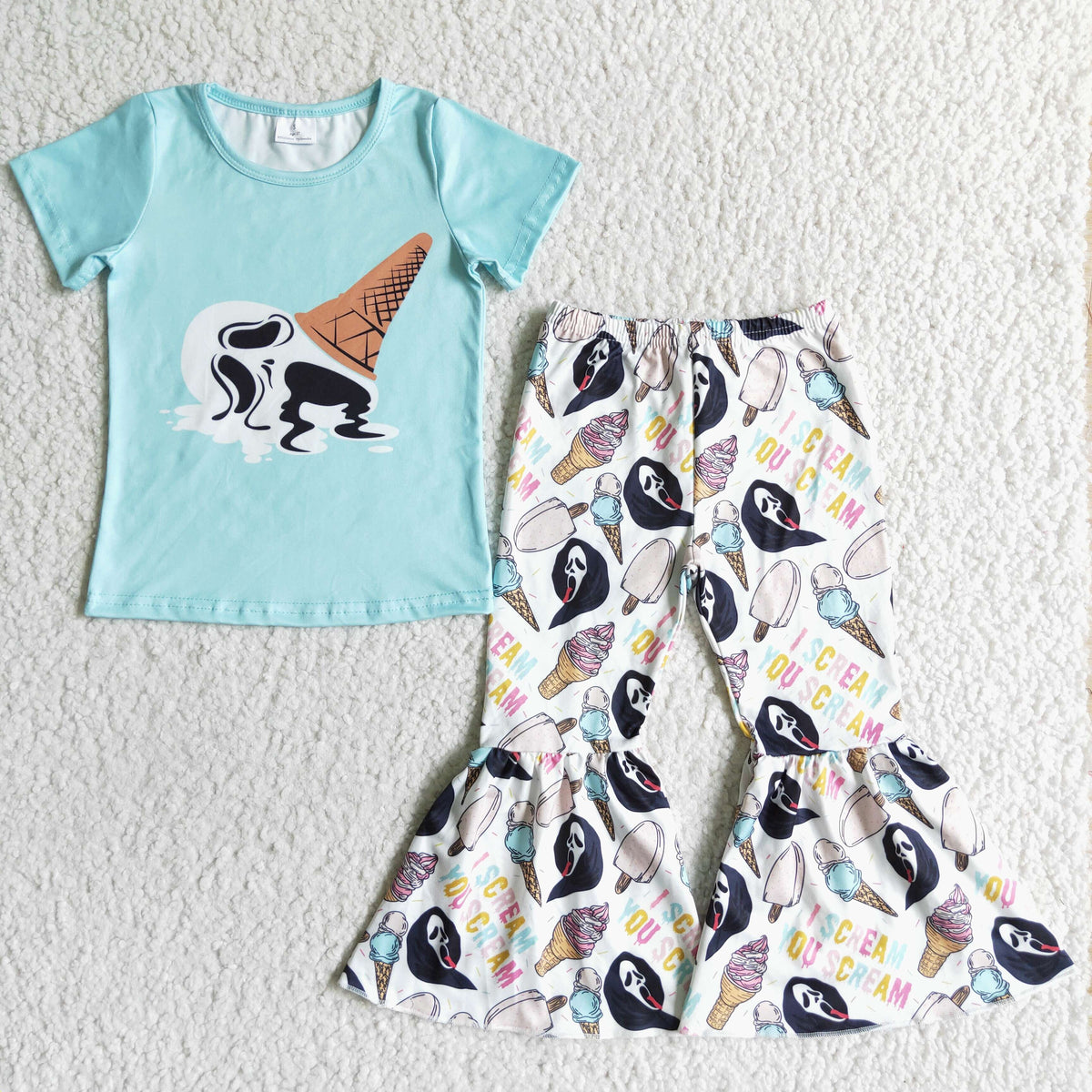 GSPO0139 Halloween Blue Cartoon Outfits