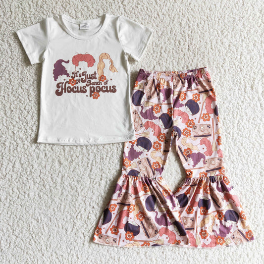 GSPO0183 Halloween Cartoon Kids Outfits