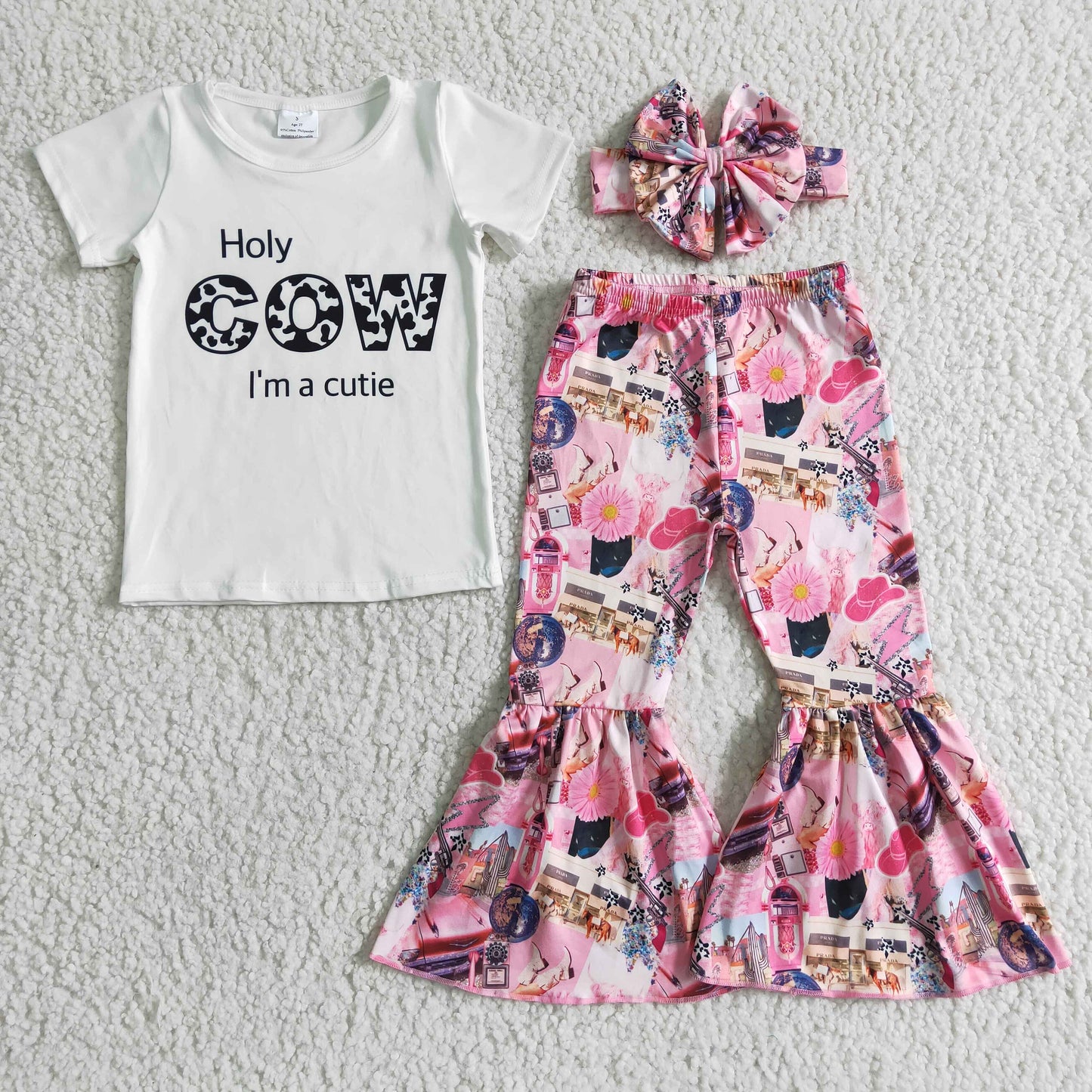GSPO0033 Holy Cow I'm A Cutie Western Girls Outfits