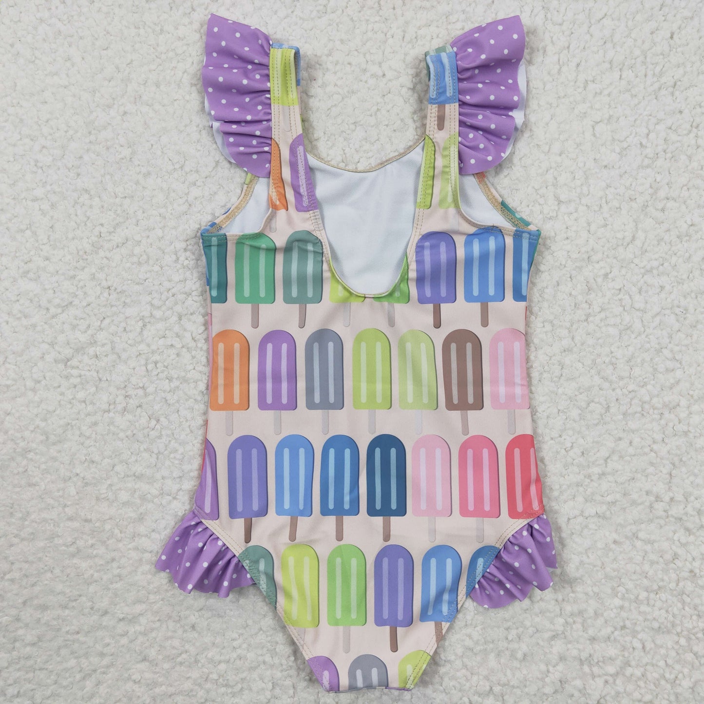 S0079 Popsicle Summer Kids Bathing Suits Swimsuits