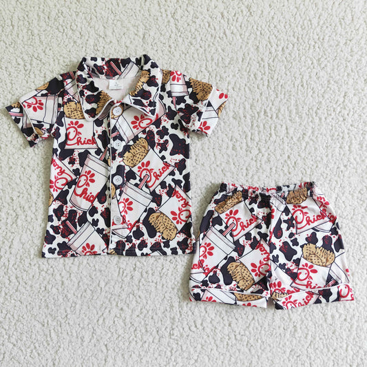 BSSO0080 Cool Baby Girls Pajamas