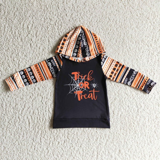 BT0067 Halloween Baby Kids Boys Hoodie Top
